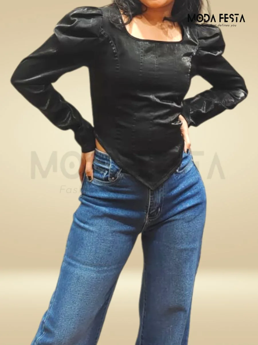 ModaFesta -selvia-party-top-black