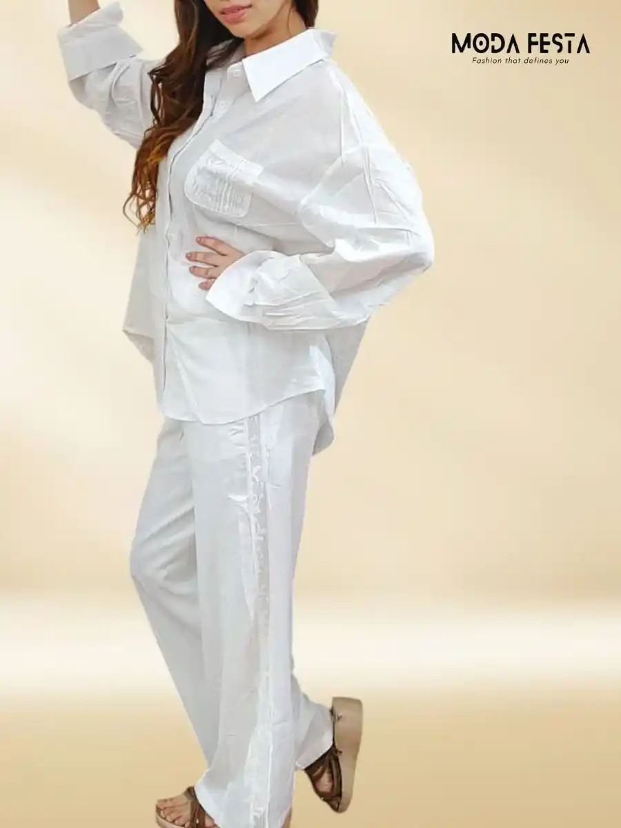 ModaFesta -elegant-linen-lace-coord-set-white