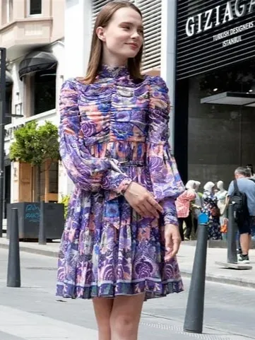 Women Design Mini Dress