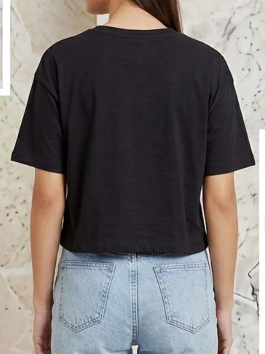 ModaFesta -snoopy-graphic-black-tee
