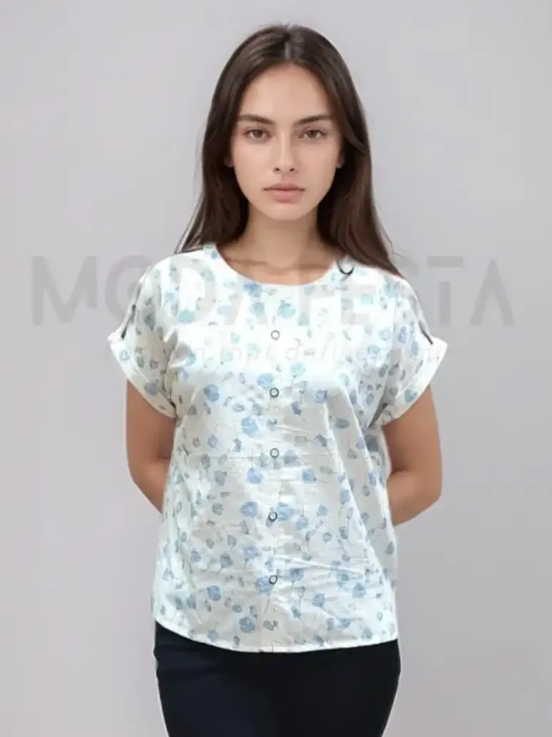 Blue Blossom Top