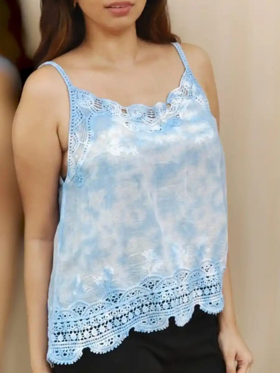 ModaFesta -spaghetti-summer-top-sky-blue