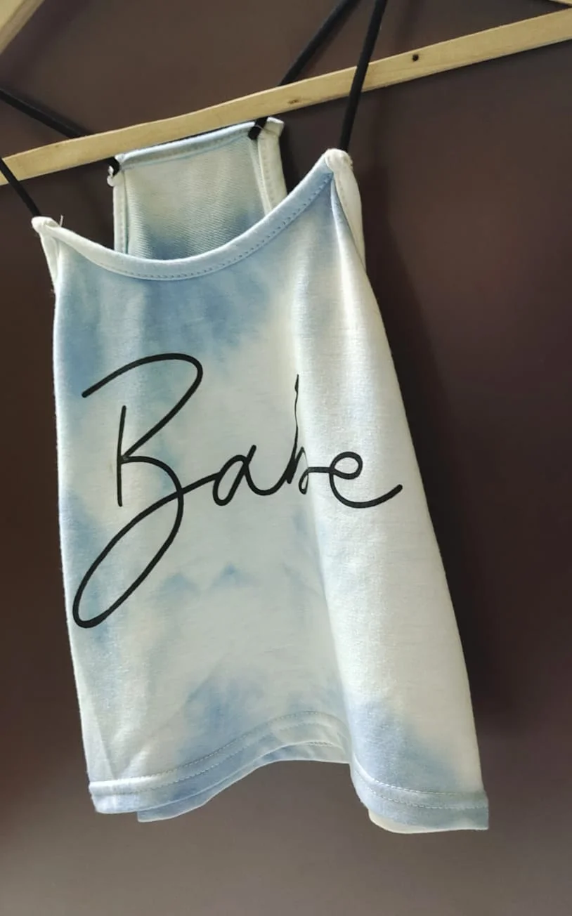 ModaFesta -tie-dye-spaghetti-crop-top