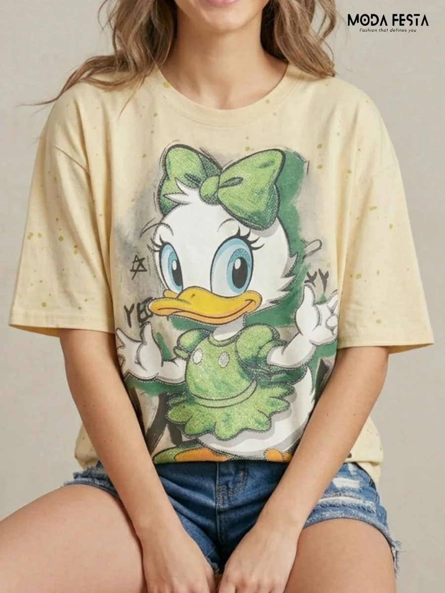 ModaFesta -daisy-duck-graphic-tee