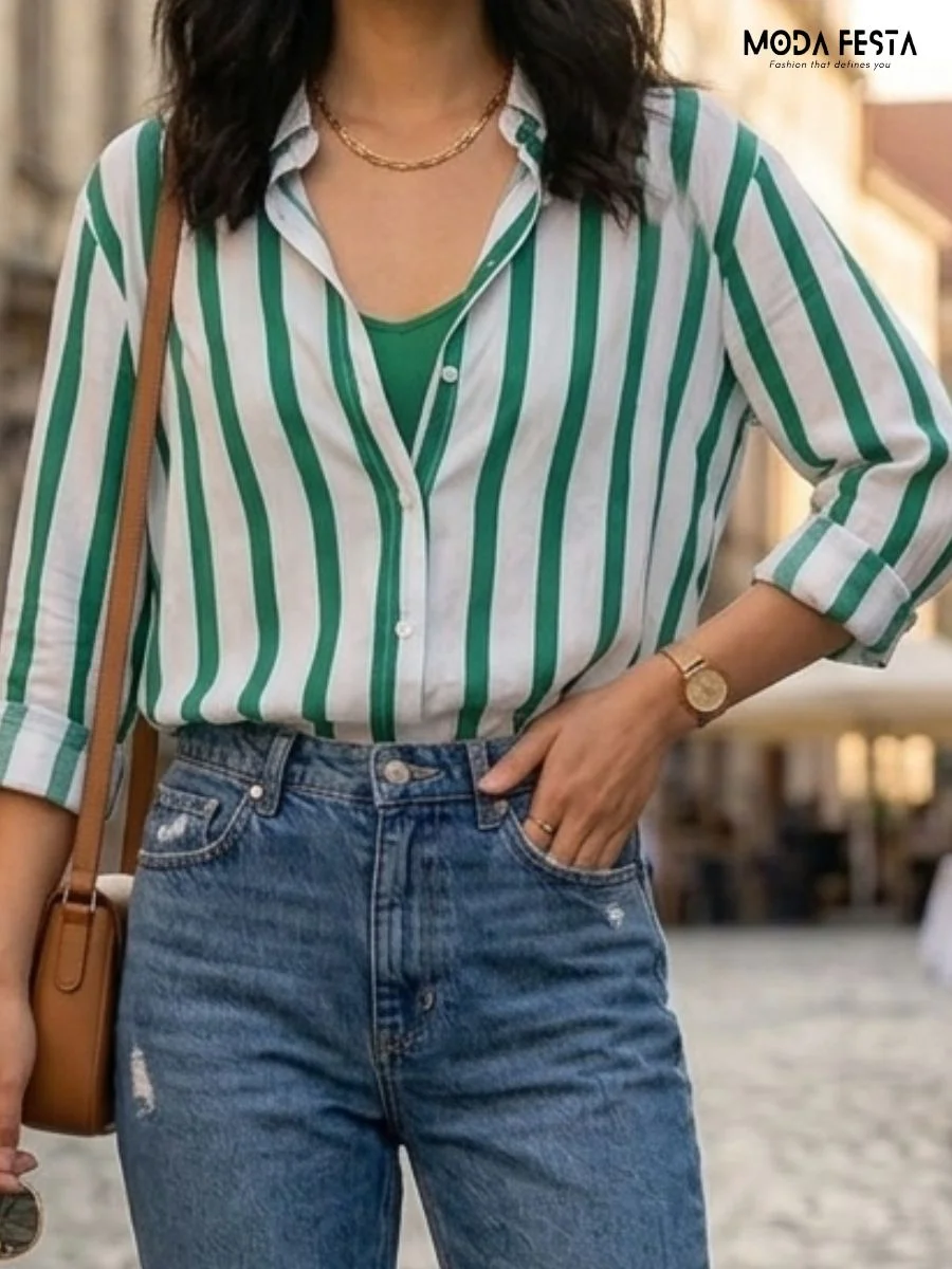 ModaFesta -two-piece-shirt-and-camisole-co-ord-set