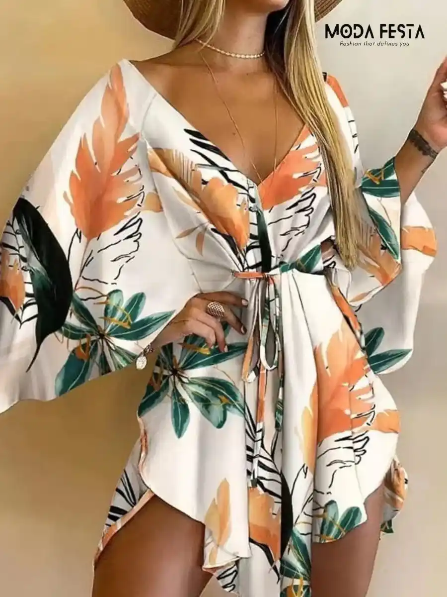 ModaFesta -floral-print-flowy-beach-dress-white