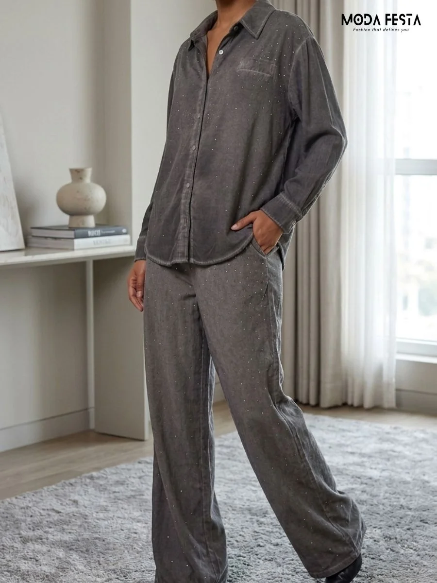 ModaFesta -elegant-style-coord-set-grey