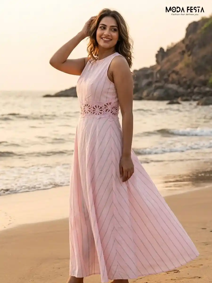 ModaFesta -coastal-blush-midi-dress-pink