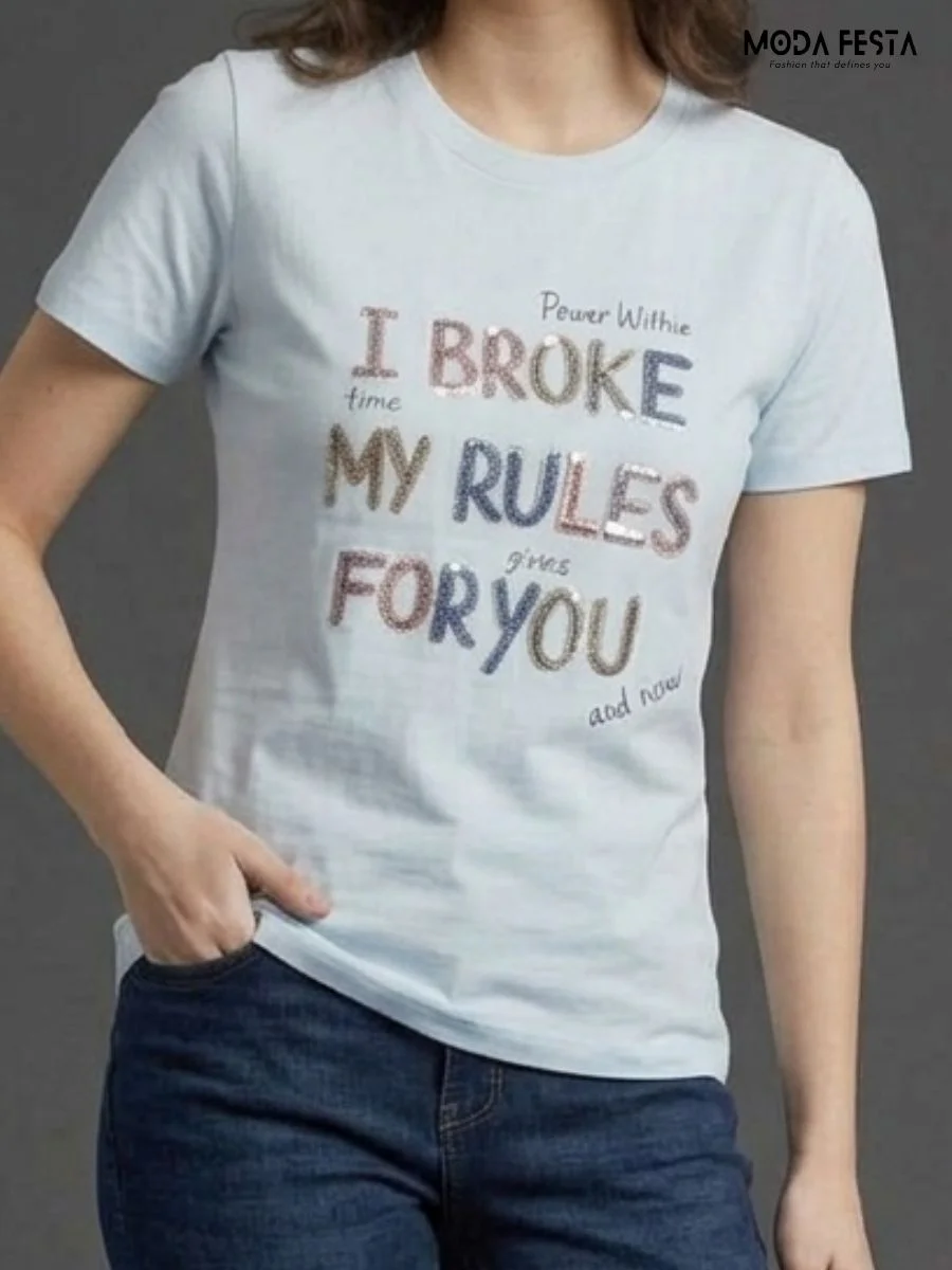 ModaFesta -graphic-slogan-t-shirt