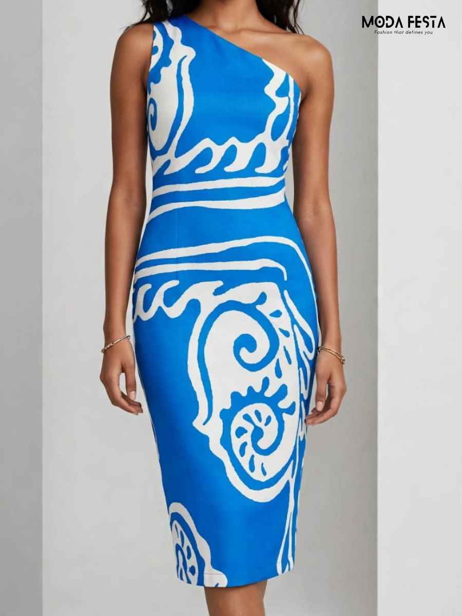 ModaFesta -printed-bodycon-dress