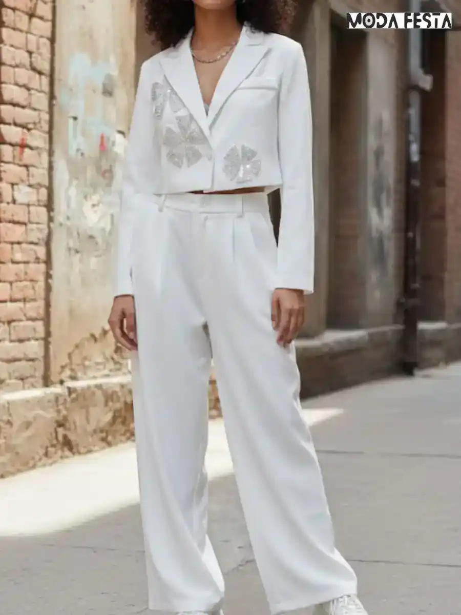 ModaFesta -floral-embellished-blazer-party-coord-set-white