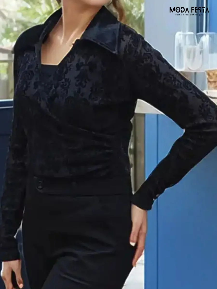 Elegant Black Top