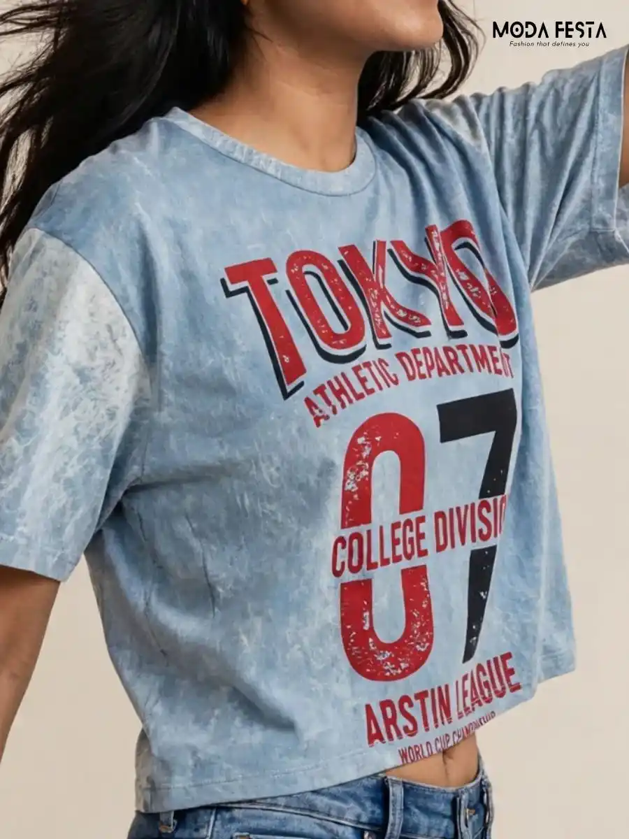 ModaFesta -tokyo-athletic-acid-wash-crop-top