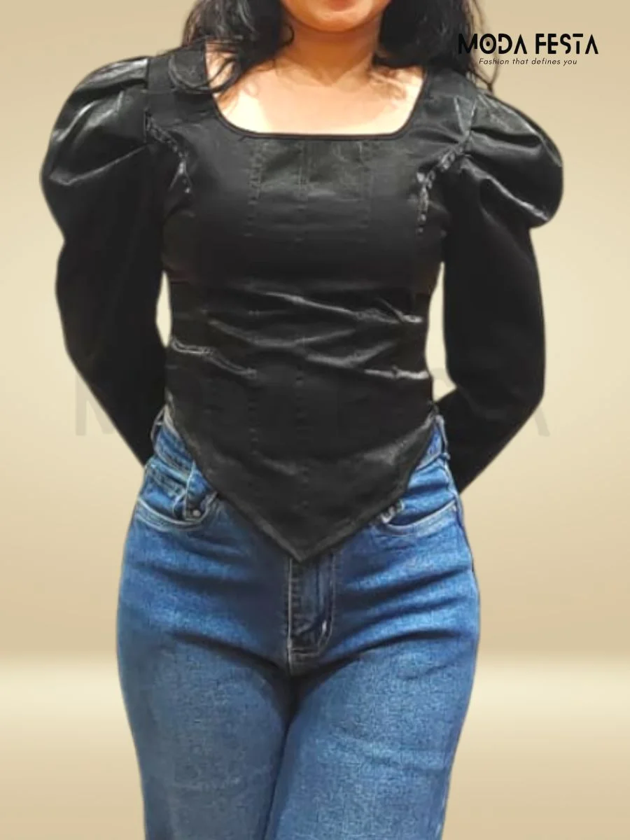 ModaFesta -selvia-party-top-black