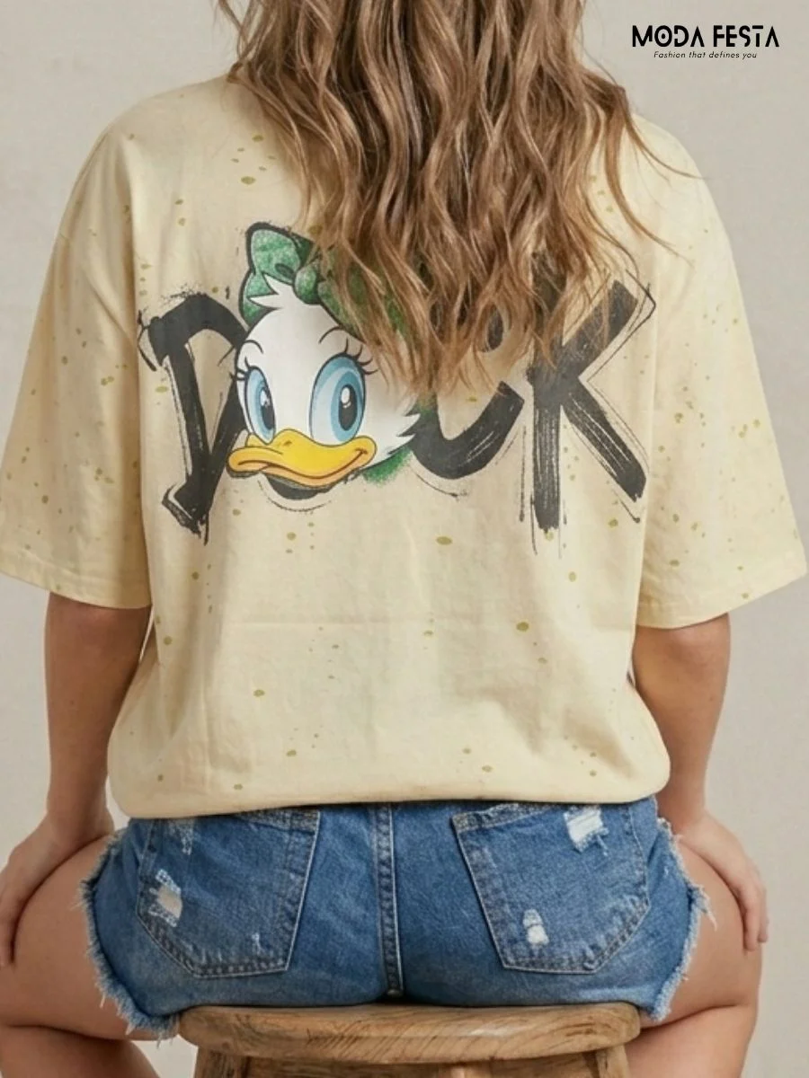 ModaFesta -daisy-duck-graphic-tee
