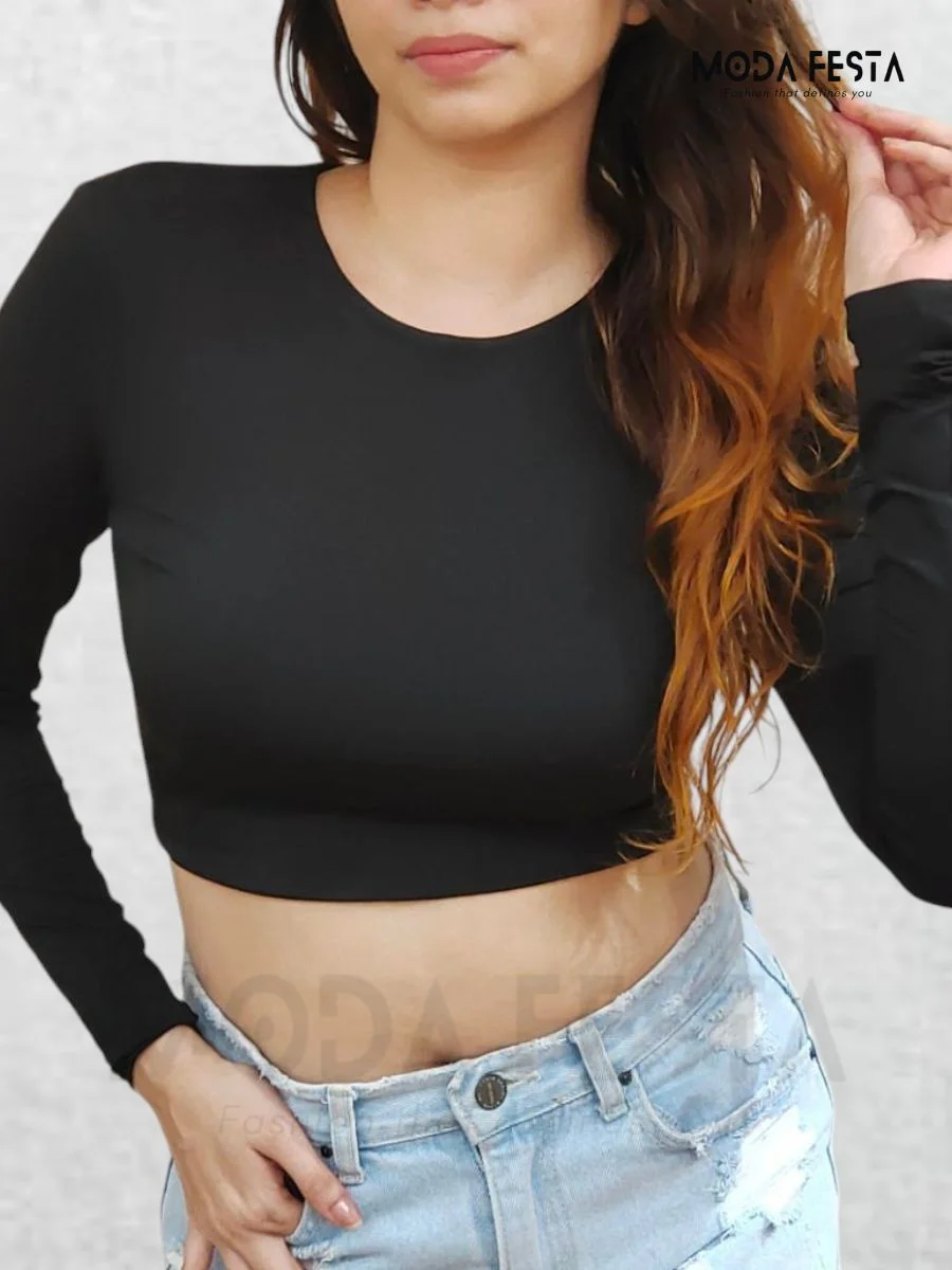 ModaFesta -luxury-backless-crop-top-black