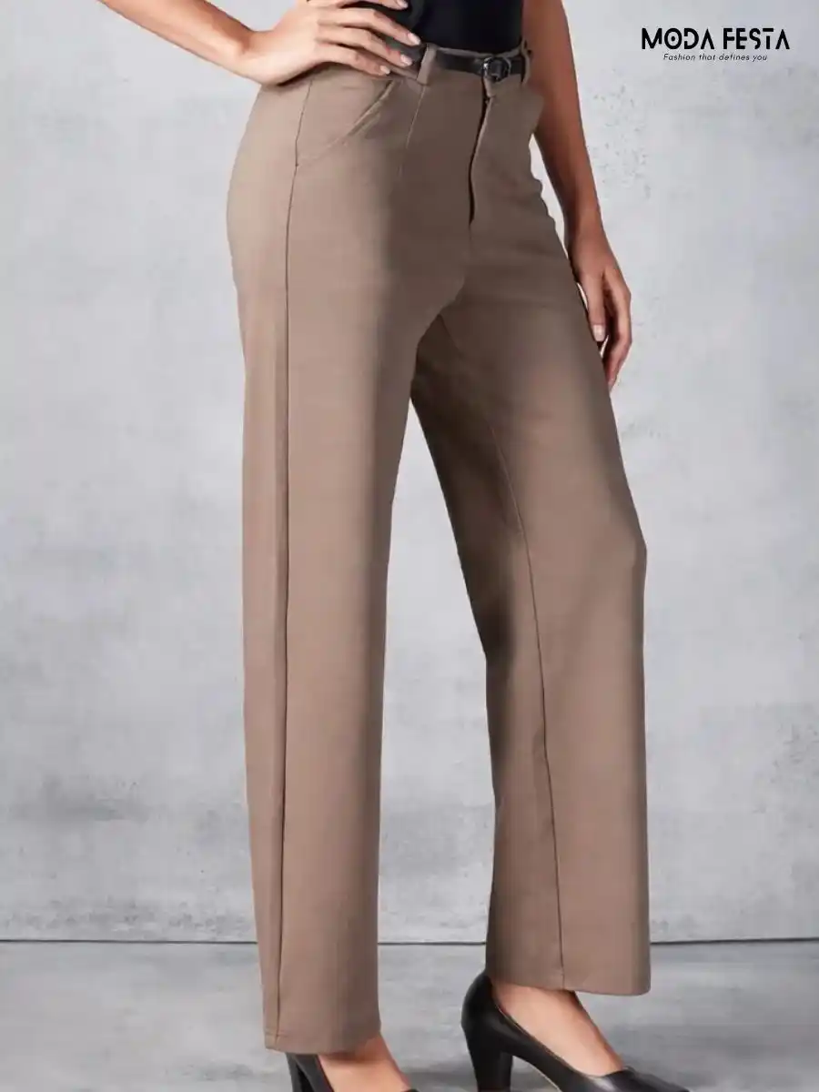 ModaFesta -tailored-high-waist-straight-leg-trousers