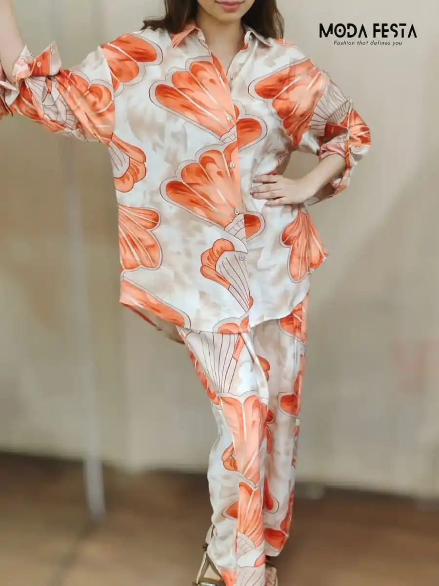 ModaFesta -floral-coord-set-orange
