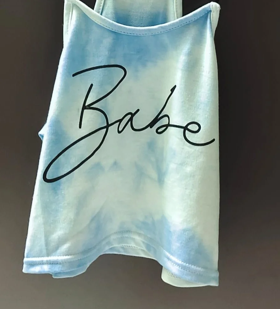 ModaFesta -tie-dye-spaghetti-crop-top