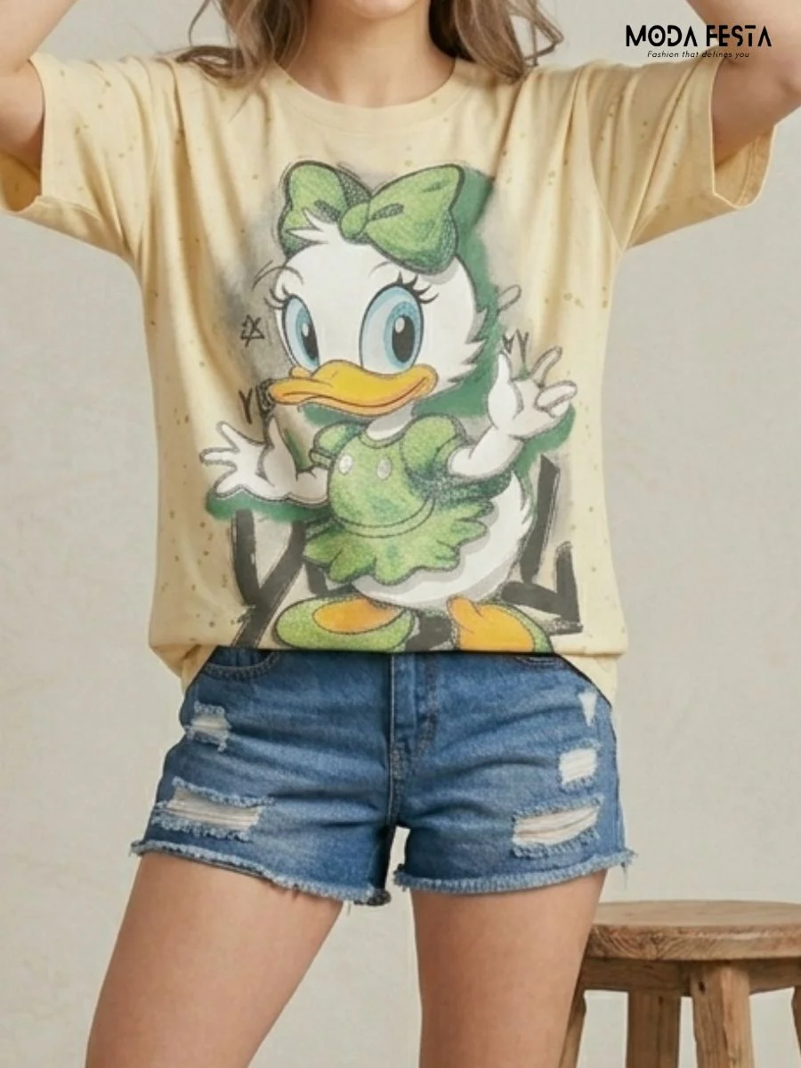 ModaFesta -daisy-duck-graphic-tee