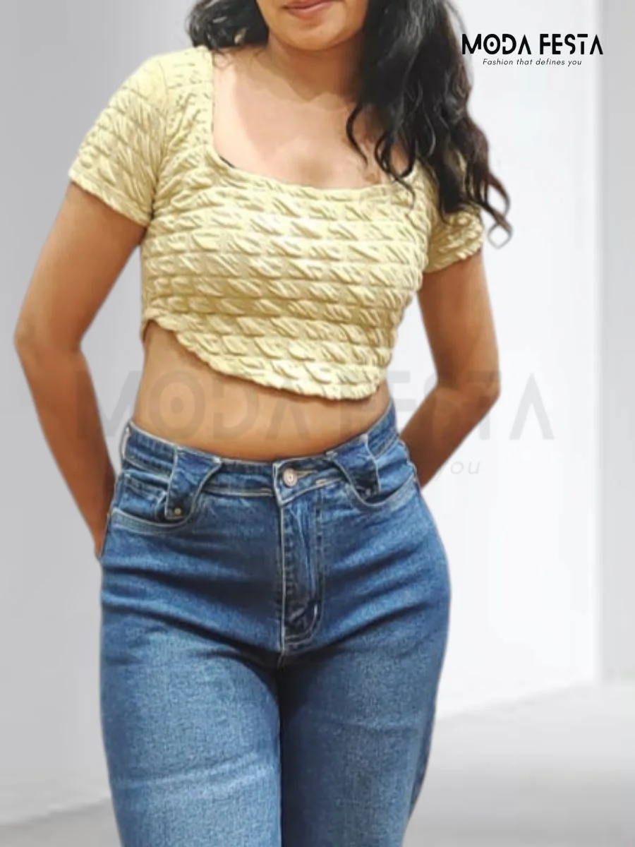 ModaFesta -crush-crop-top-pista-green