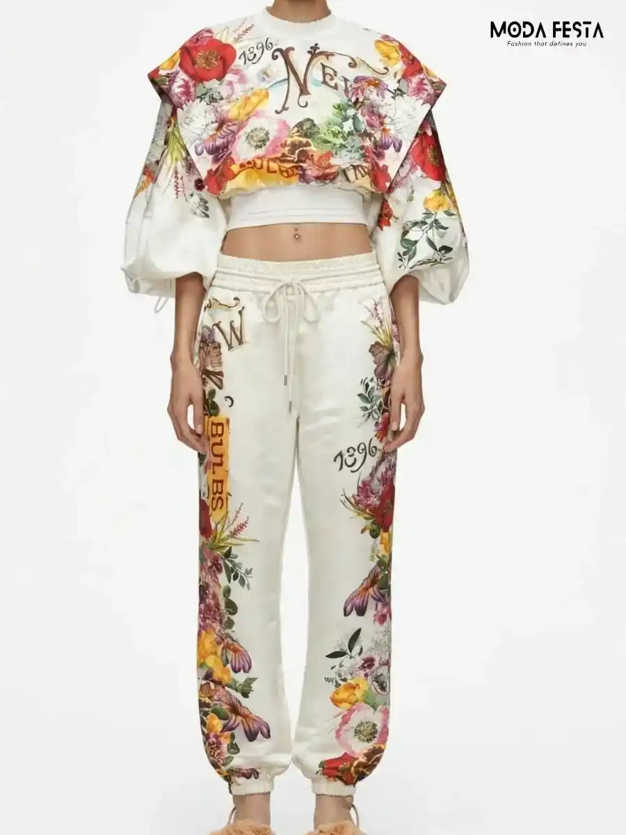 ModaFesta -wonderland-billow-coord-set-off-white