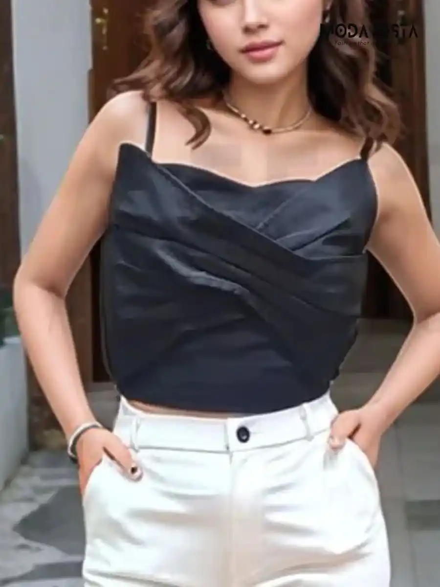 ModaFesta -stylish-tube-top-black