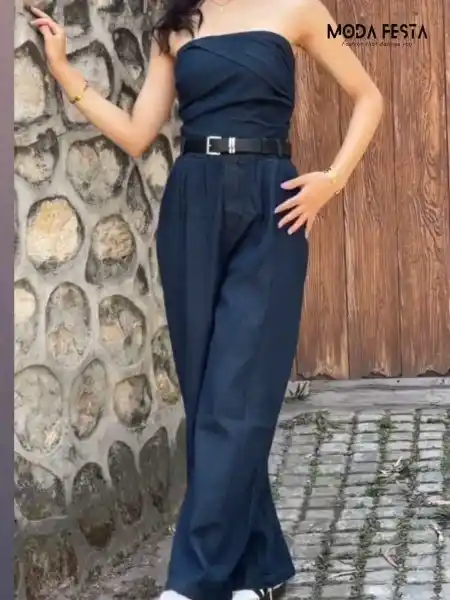ModaFesta -elegant-denim-style-jumpsuit-blue