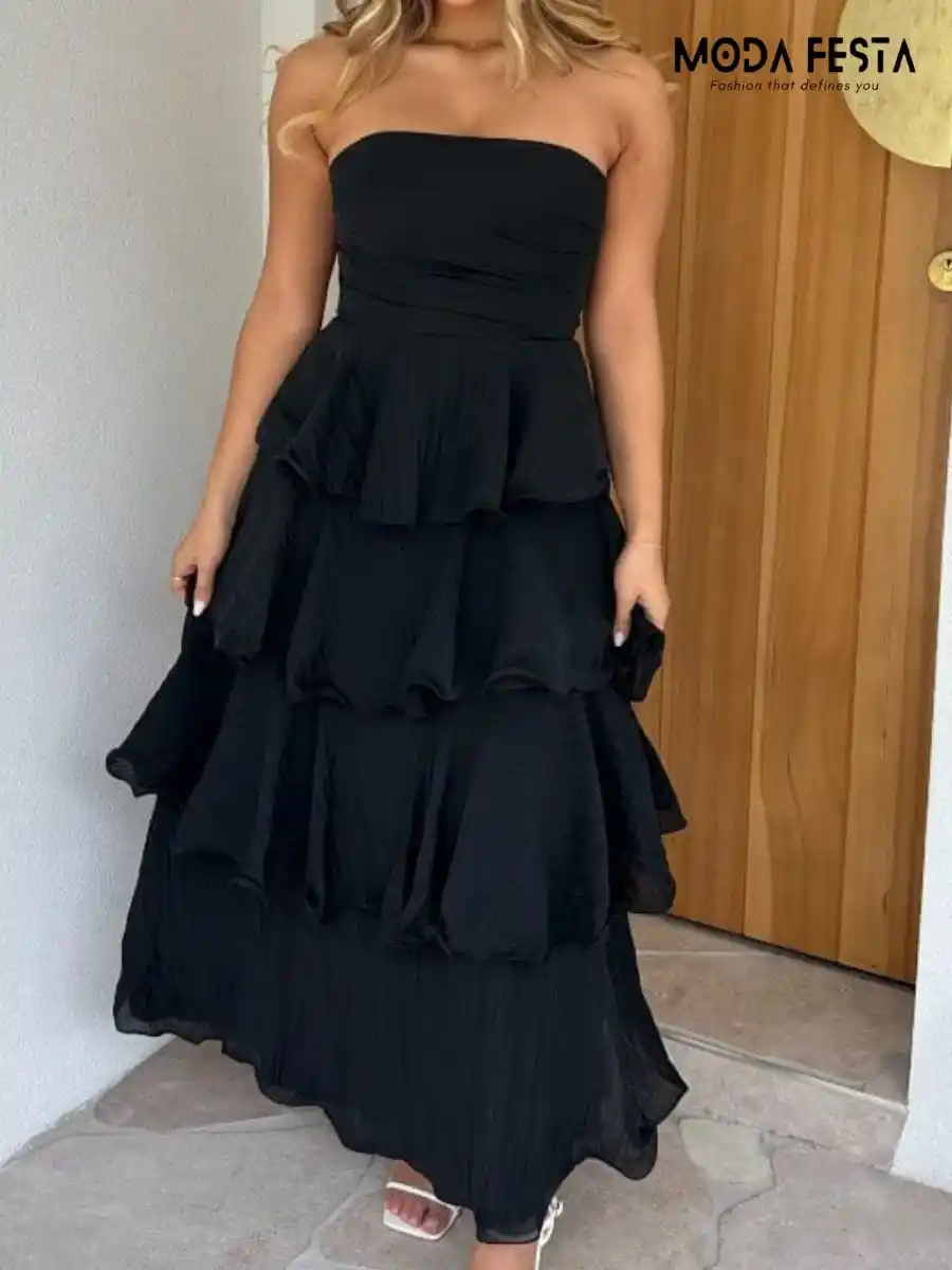 Elegant Tube Flair Dress