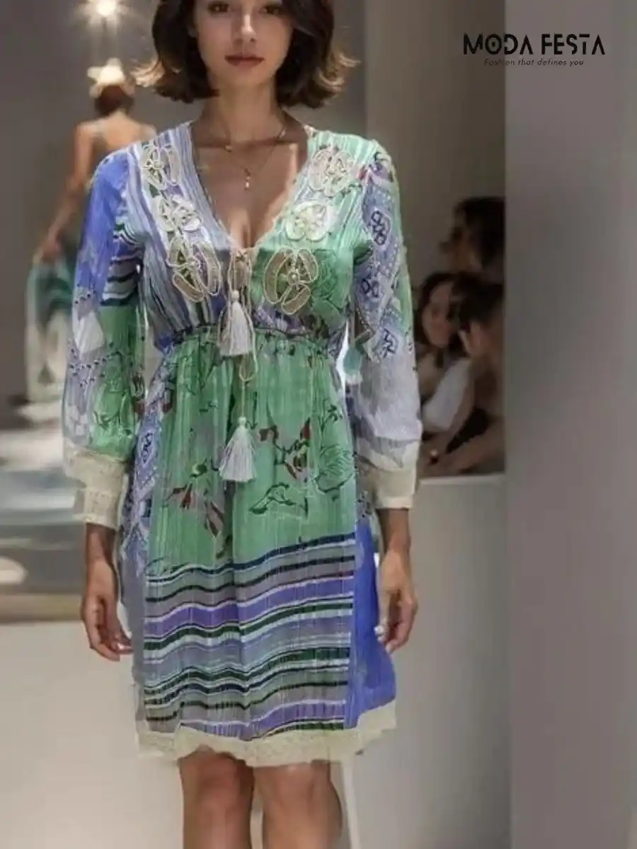 Creepi Floral Mini Dress