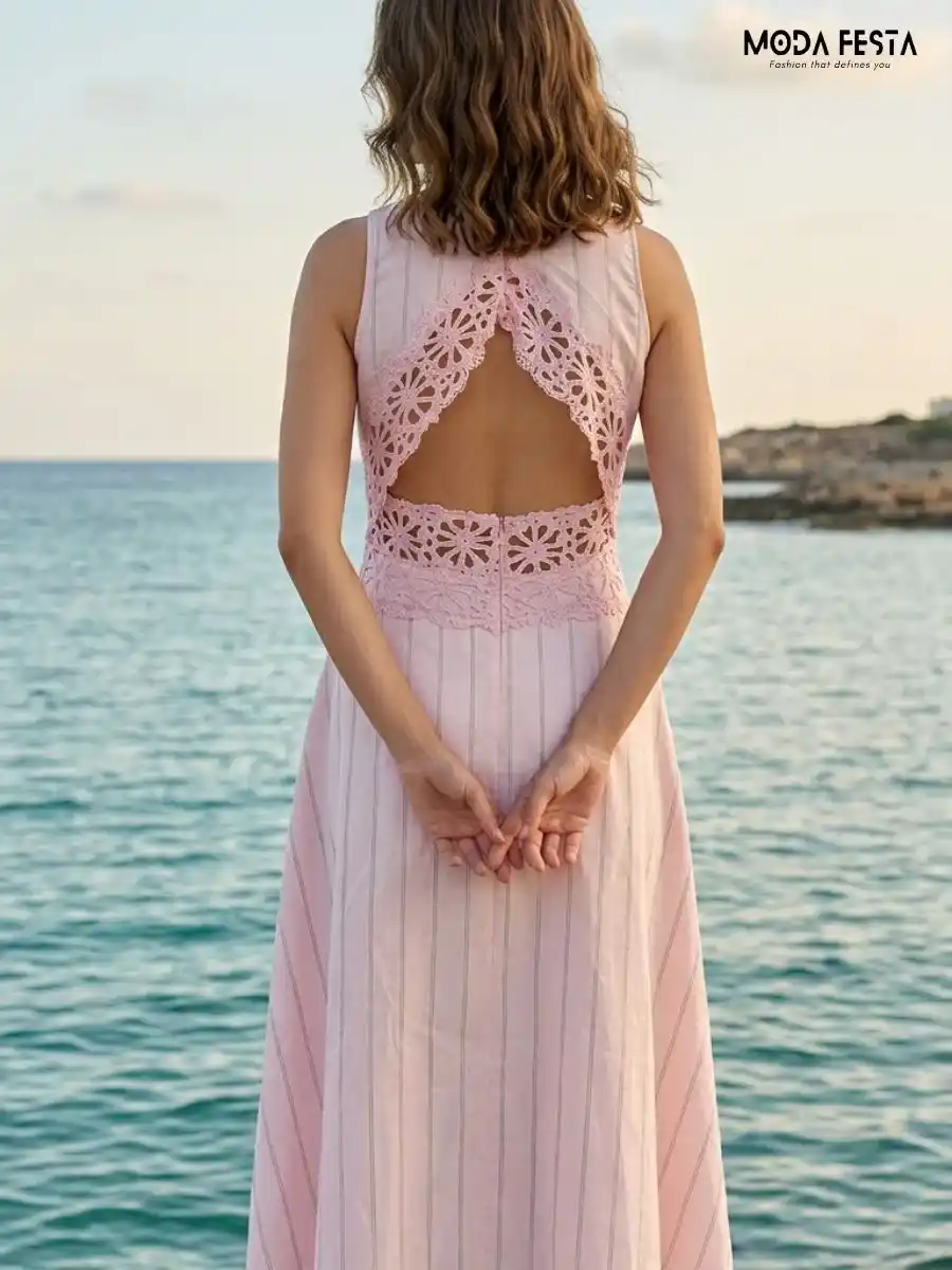 ModaFesta -coastal-blush-midi-dress-pink
