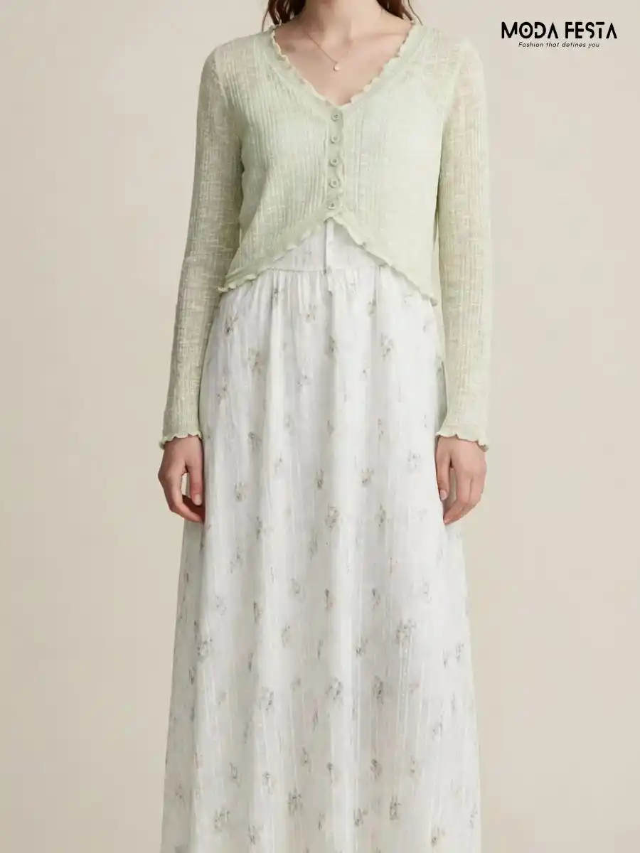 ModaFesta -floral-print-pleated-maxi-dress