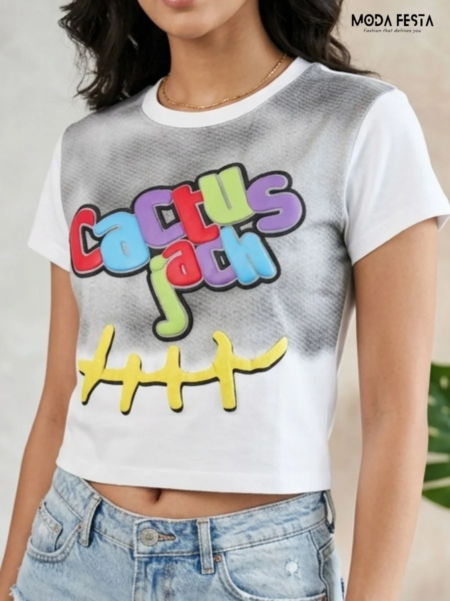 Cactus Jack Crop Top