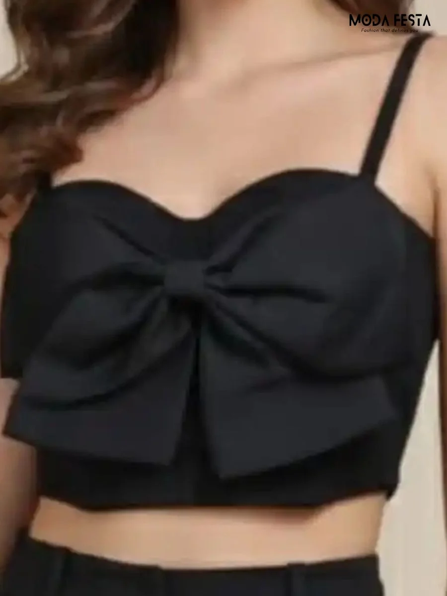 Stylish Crop Bustier Top