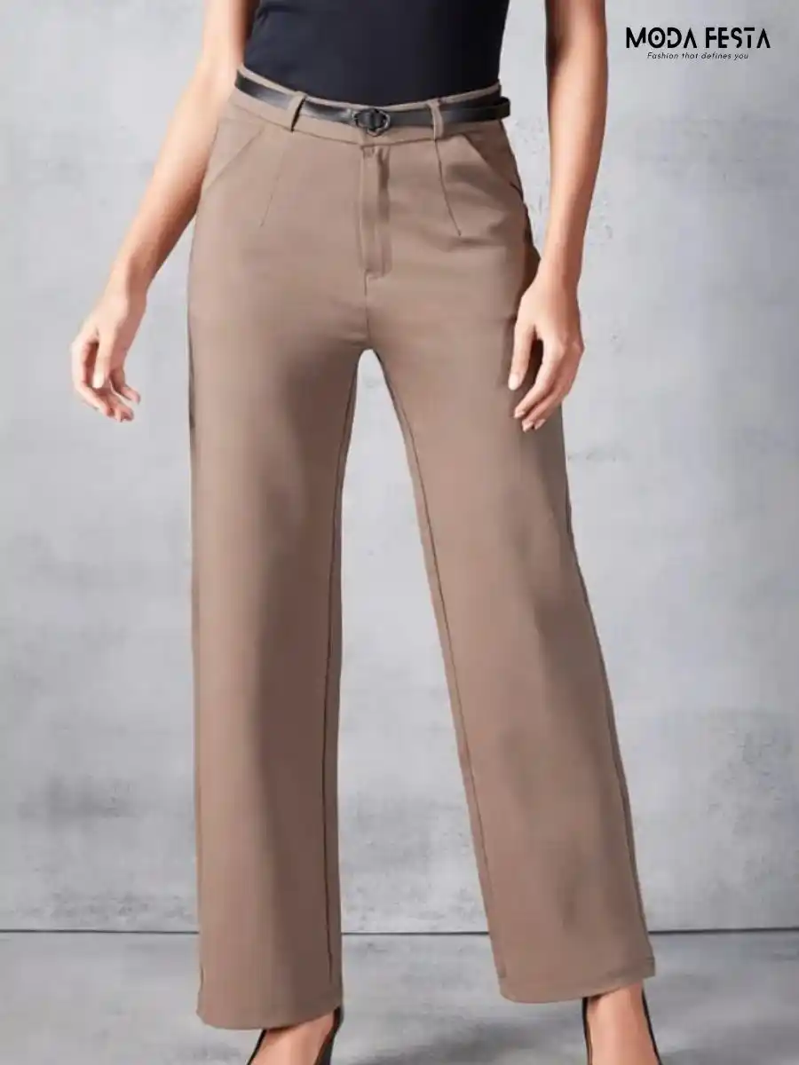 ModaFesta -tailored-high-waist-straight-leg-trousers