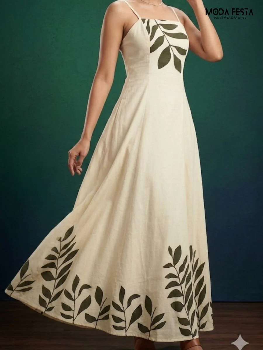 ModaFesta -yellow-leaf-whisper-maxi-dress