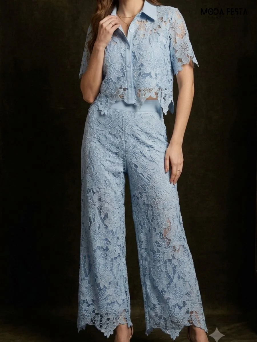 ModaFesta -light-blue-lace-coord-set