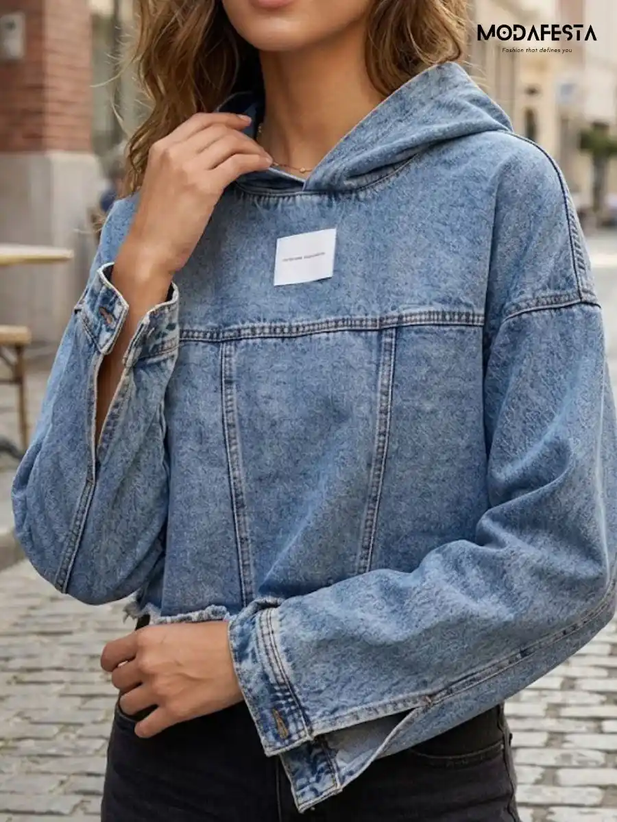 ModaFesta -elegant-denim-hoodie-jacket-blue