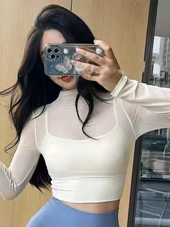 ModaFesta -padded-mesh-top-white-color