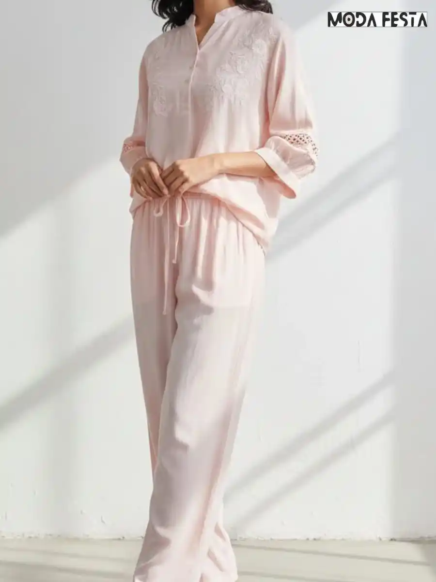 ModaFesta -elegant-cotton-blend-embroidery-coord-set-pin