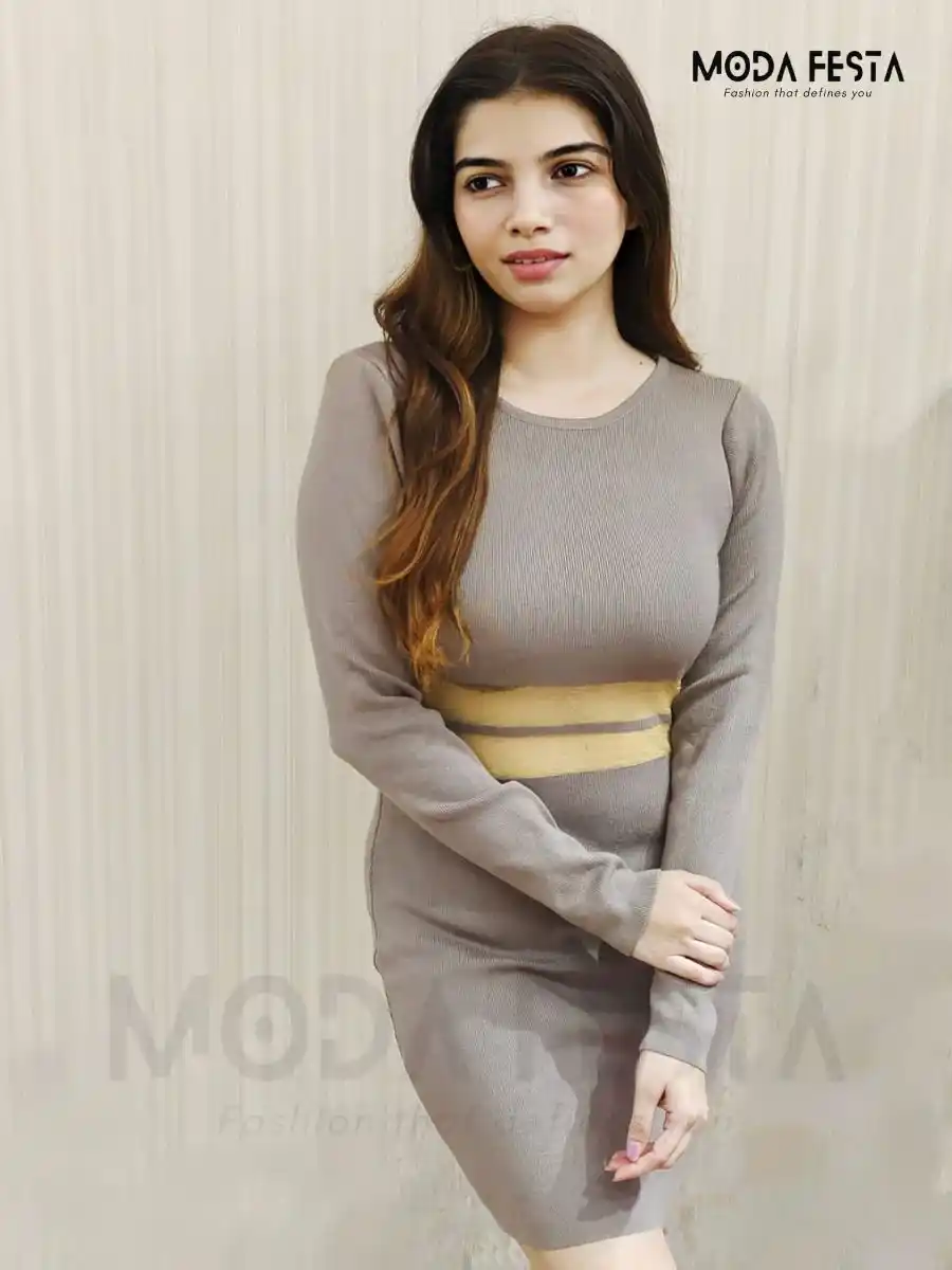 ModaFesta -knit-bodycon-dress-for-women