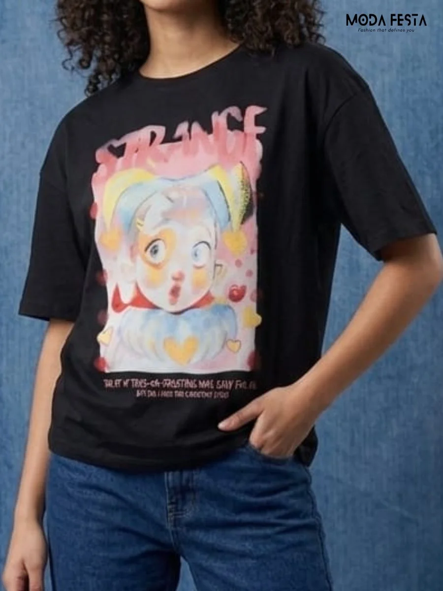 Strange Graphic T-Shirt