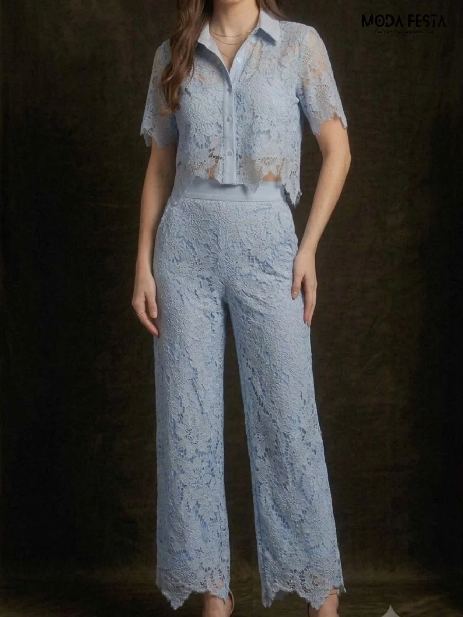 ModaFesta -light-blue-lace-coord-set