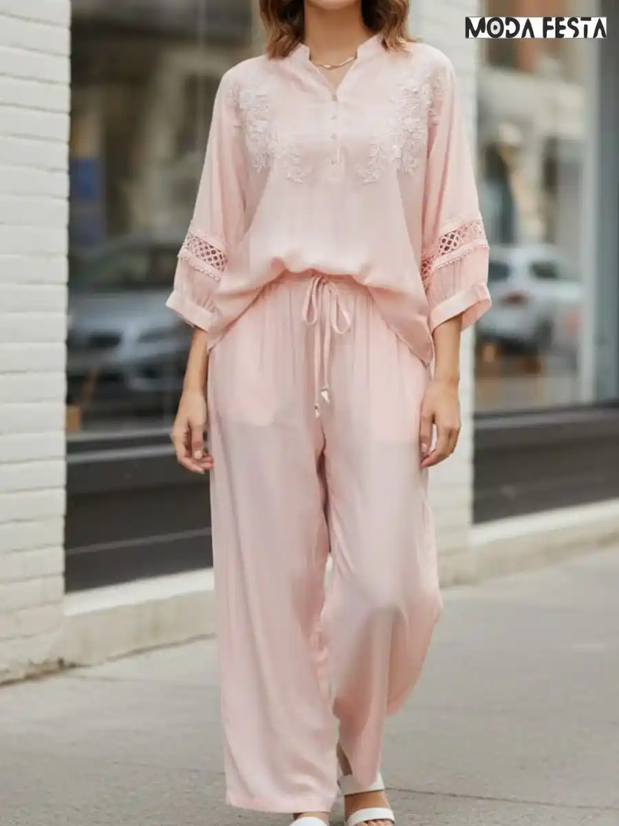 ModaFesta -elegant-cotton-blend-embroidery-coord-set-pin
