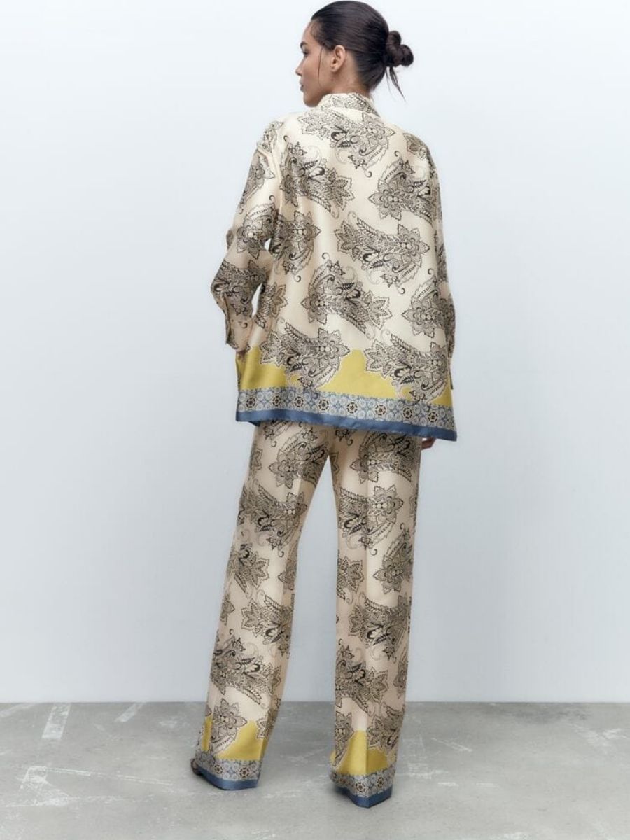 ModaFesta -claura-creame-satin-co-ord-set