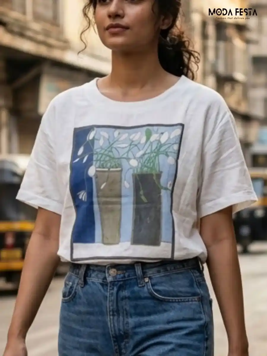 Van Gogh Sunflowers Graphic T-Shirt
