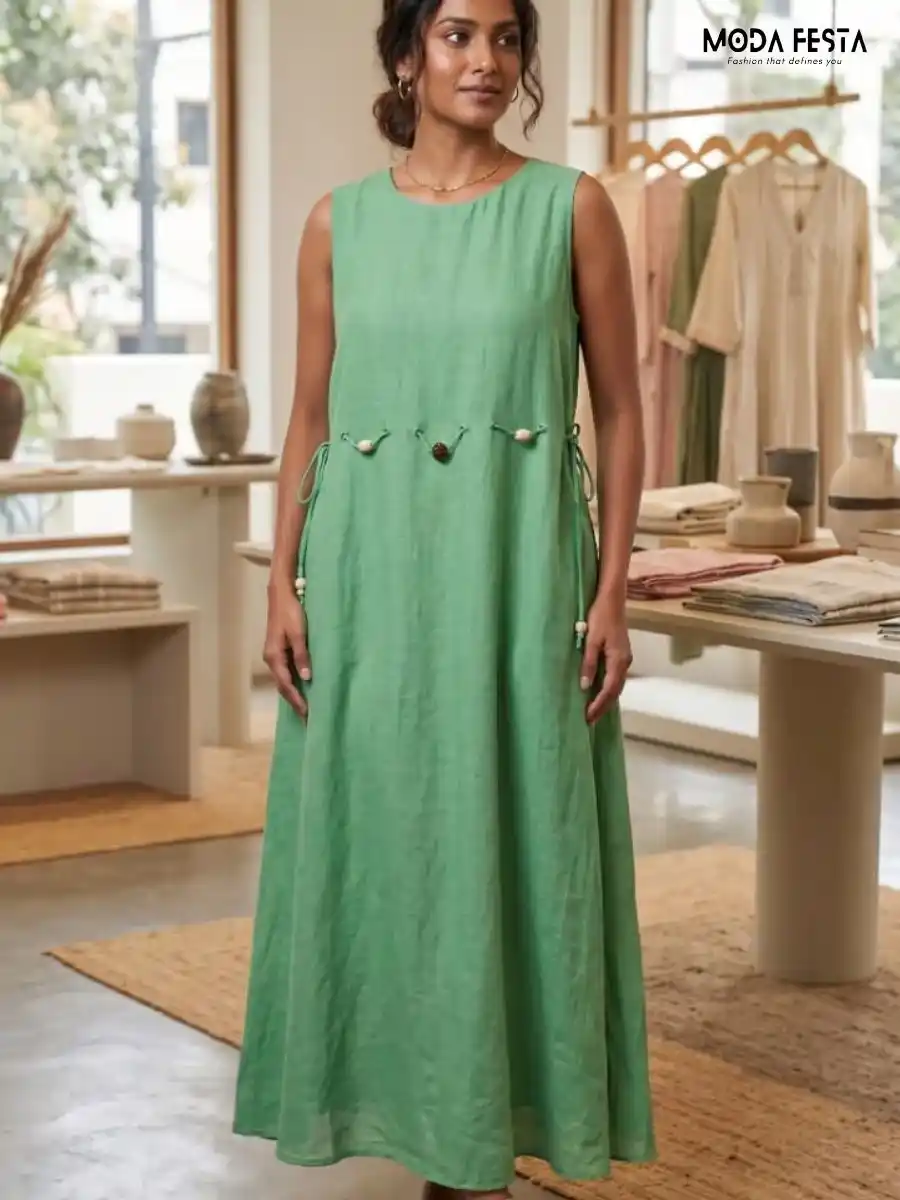 Meadow Breeze Cotton Dress