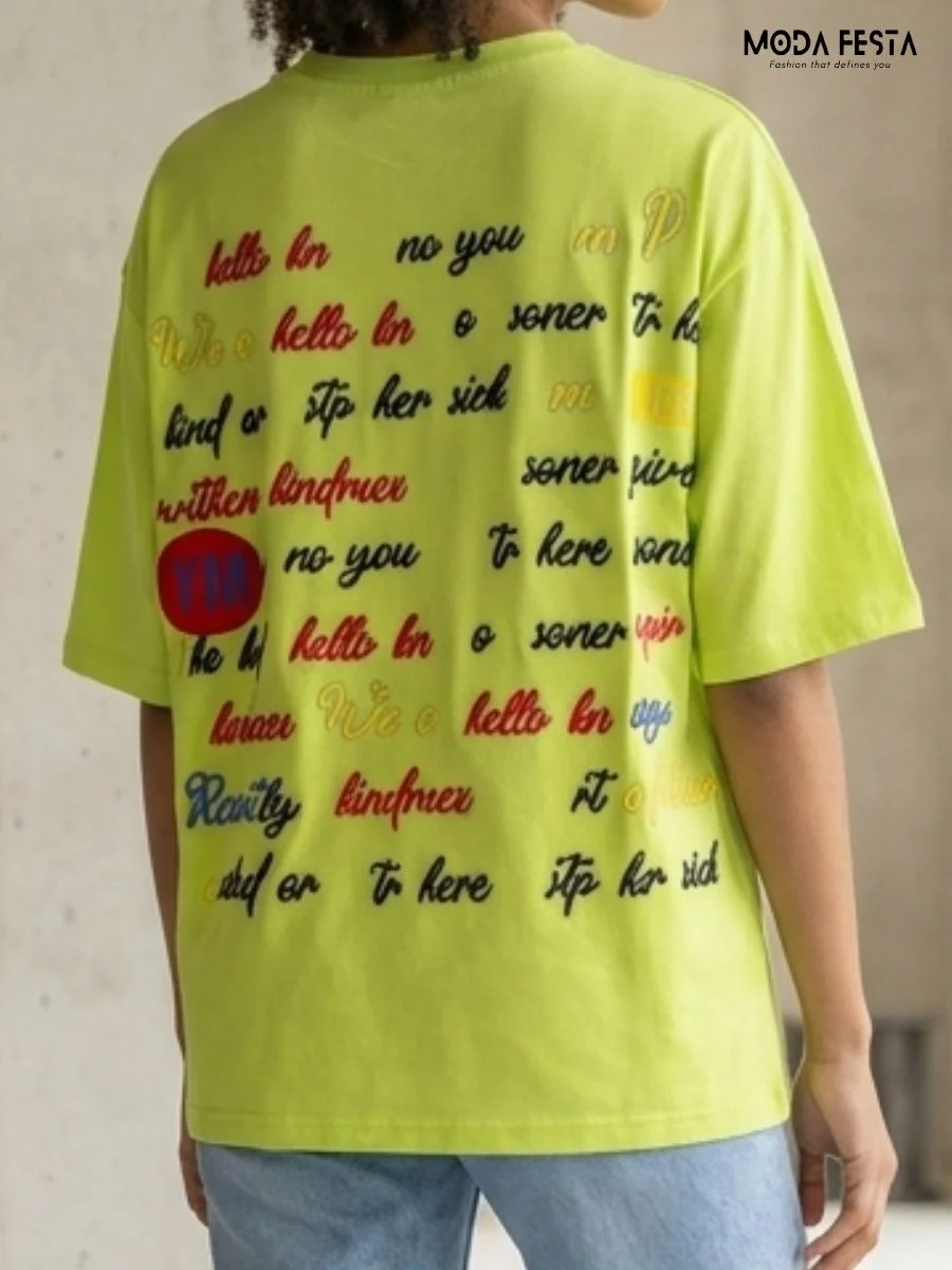 ModaFesta -lime-minnie-mouse-tee