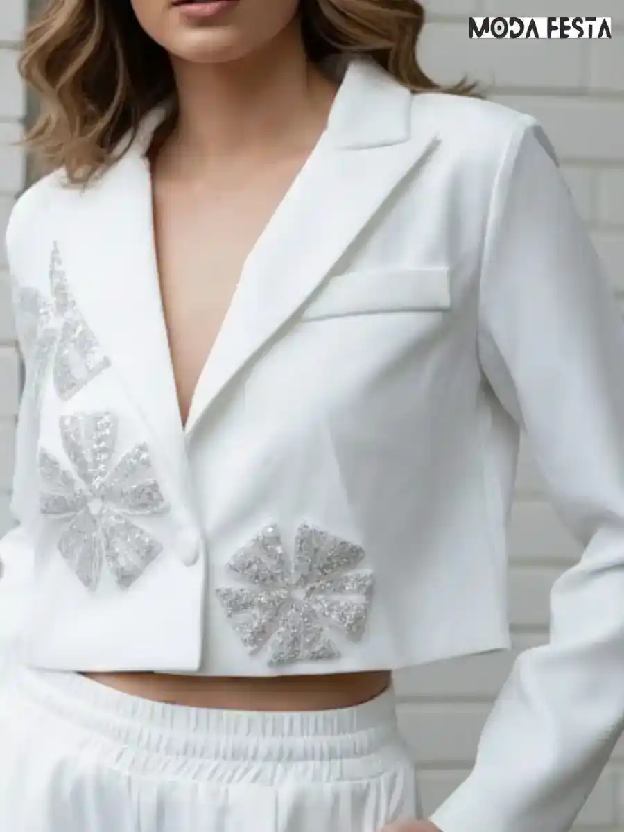 ModaFesta -floral-embellished-blazer-party-coord-set-white