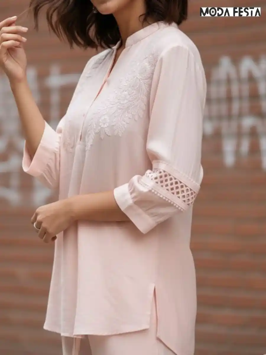ModaFesta -elegant-cotton-blend-embroidery-coord-set-pin